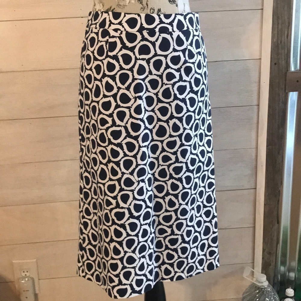 🆕 Boden Navy Skirt 6
